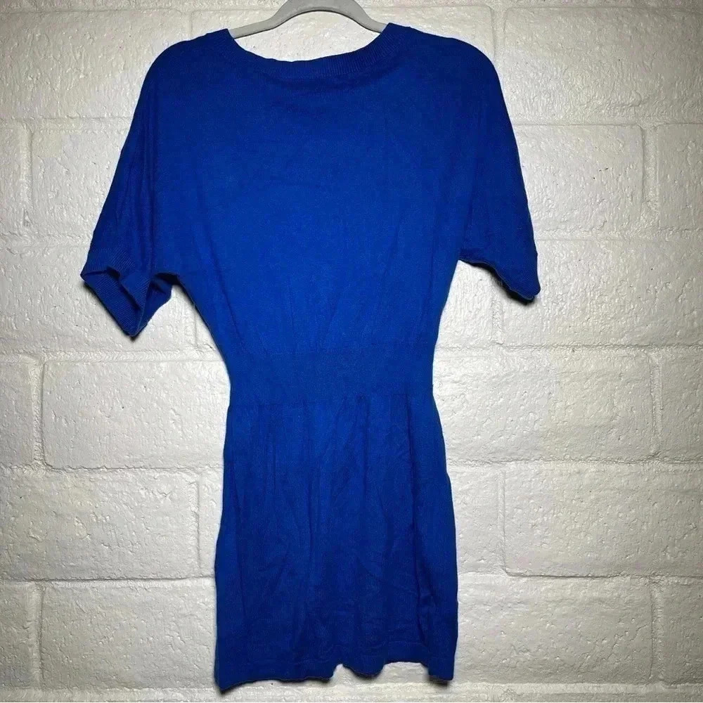 Express Sweater Dress Blue  Size: S - Picture 2 of 7